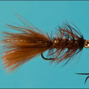 Beadhead Woolly Bugger Brown Size 6